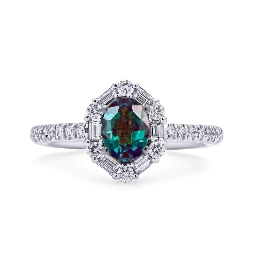 Grande Signature Alexandrite Ring