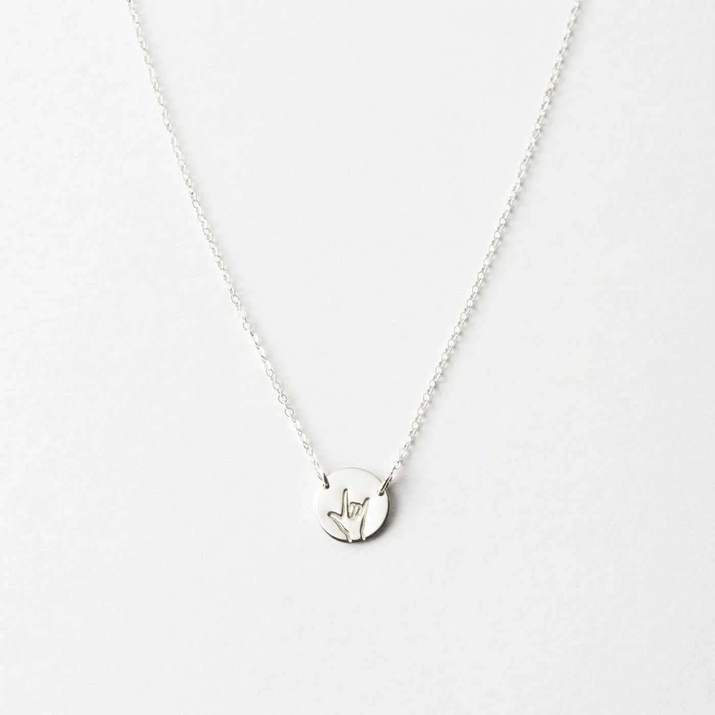 Hand Gestures Link Necklace