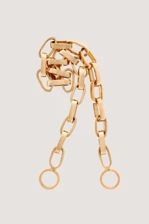 Handmade Biker Chain - 16", Yellow Gold