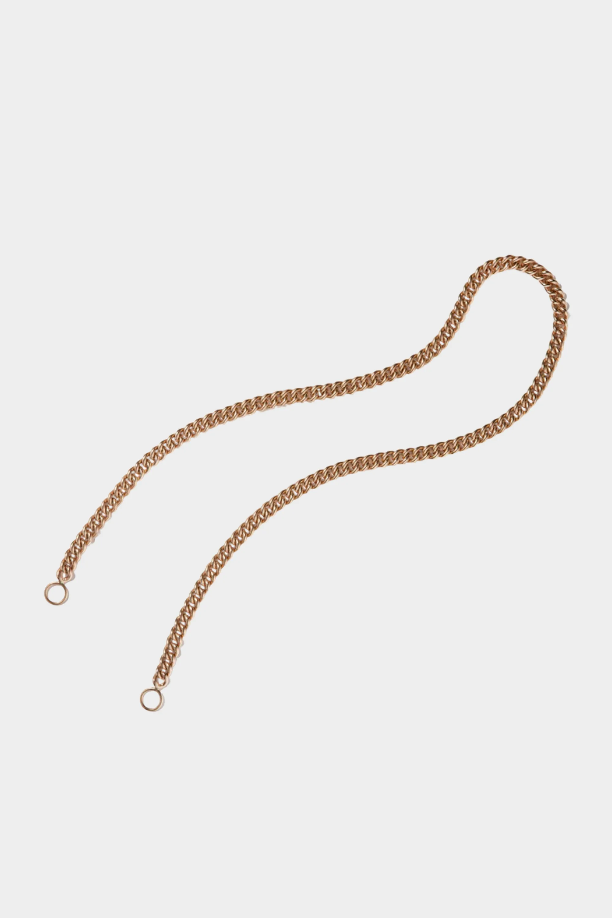 Heavy Curb Chain - 18", Yellow Gold