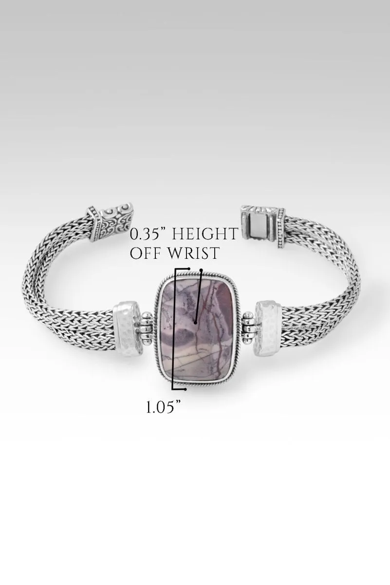 Hope in Heaven Bracelet? in Porcelain Jasper