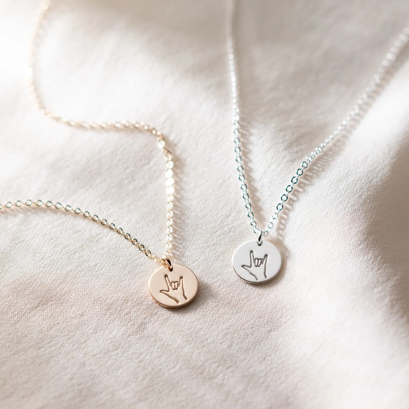I Love You ASL Necklace