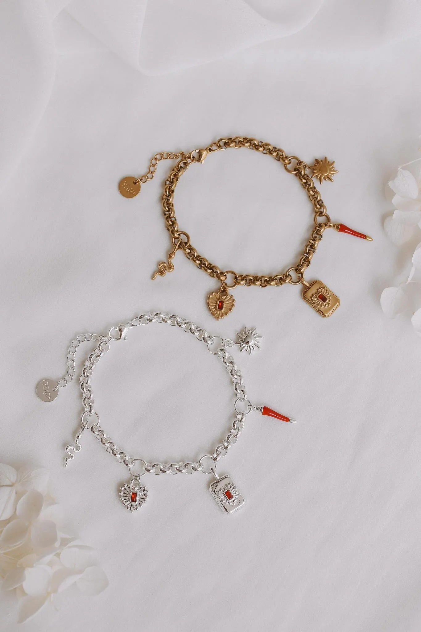 Iggy - Stainless Steel Charm Bracelet