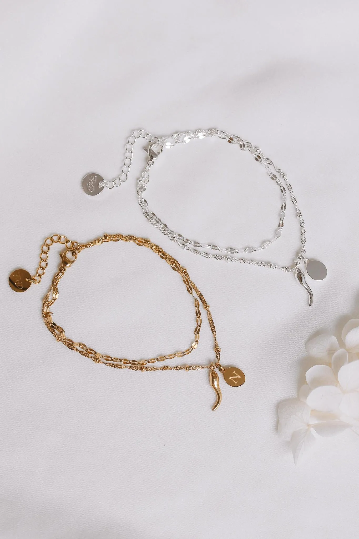 Immy - Stainless Steel Monogram Bracelet