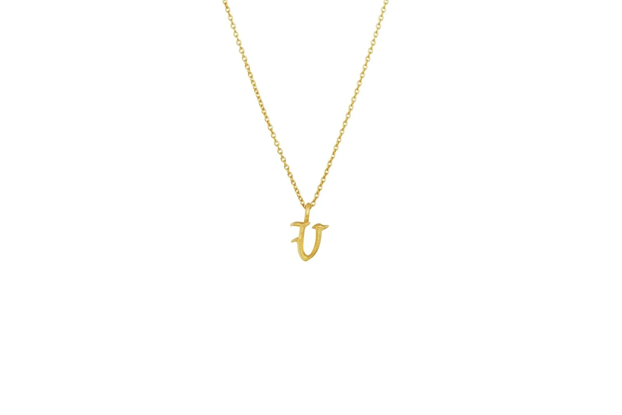IX V Ice 22K Gold Plated Pendant