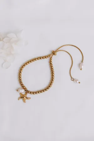 Jesinia - Stainless Steel Pearl Bracelet