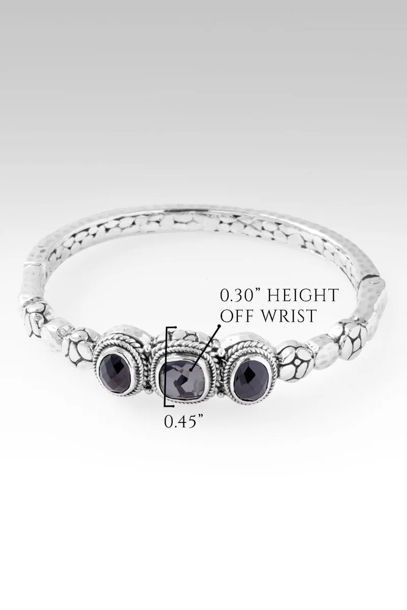 Journey Within Bangle? in Odyssey Black Knight? Mystic Quartz & Black Spinel