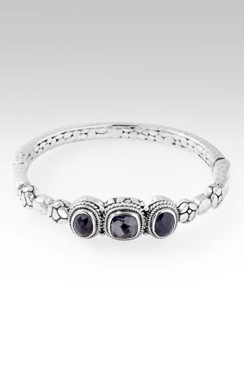 Journey Within Bangle? in Odyssey Black Knight? Mystic Quartz & Black Spinel