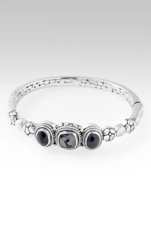 Journey Within Bangle? in Odyssey Black Knight? Mystic Quartz & Black Spinel