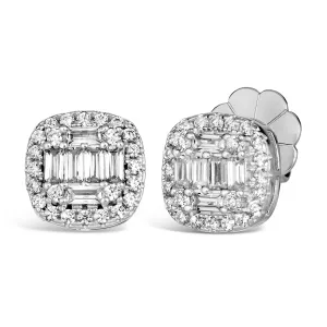 Kendra Baguette Studs