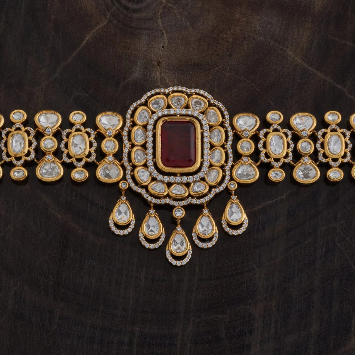 Kundan Necklace 161691