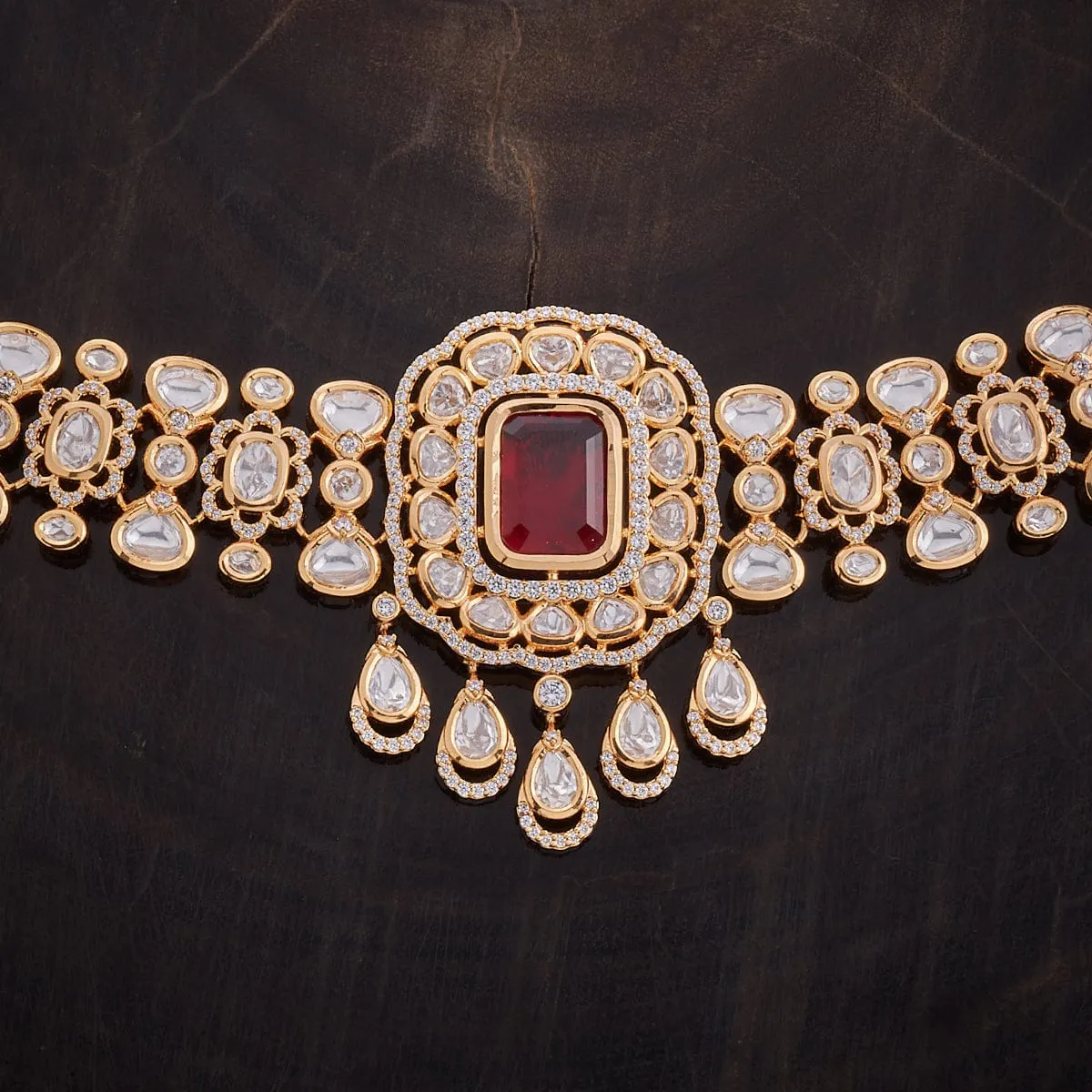 Kundan Necklace 161691