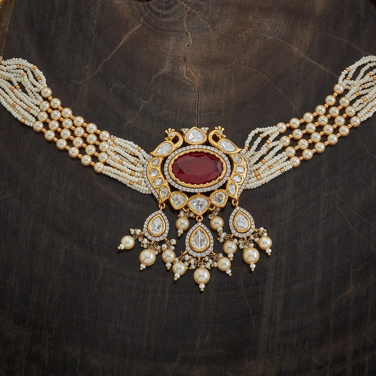 Kundan Necklace 173030