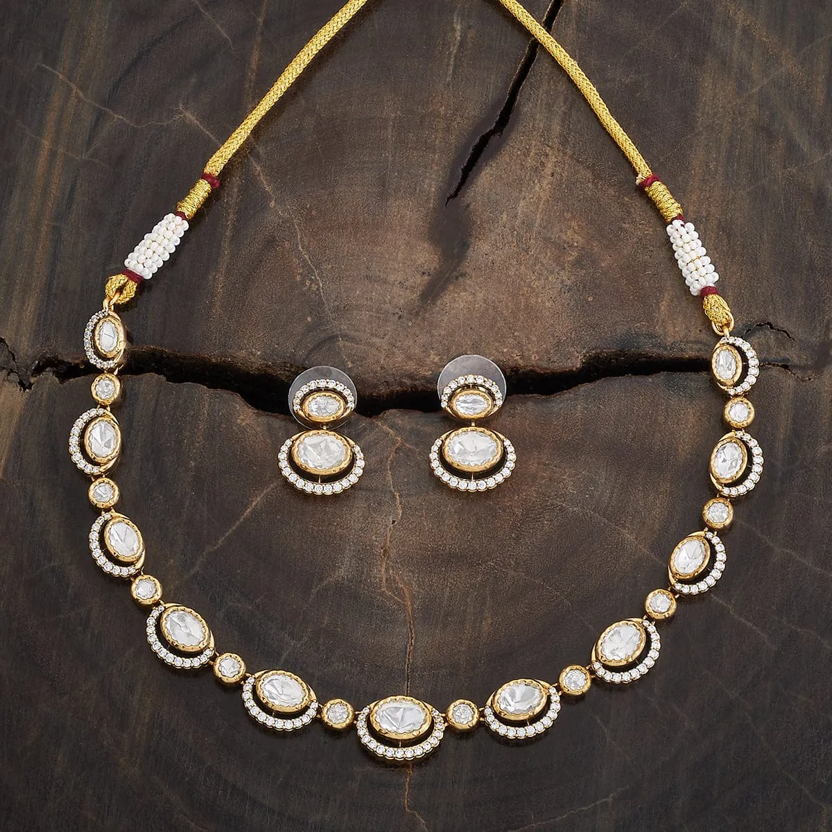 Kundan Necklace 176350