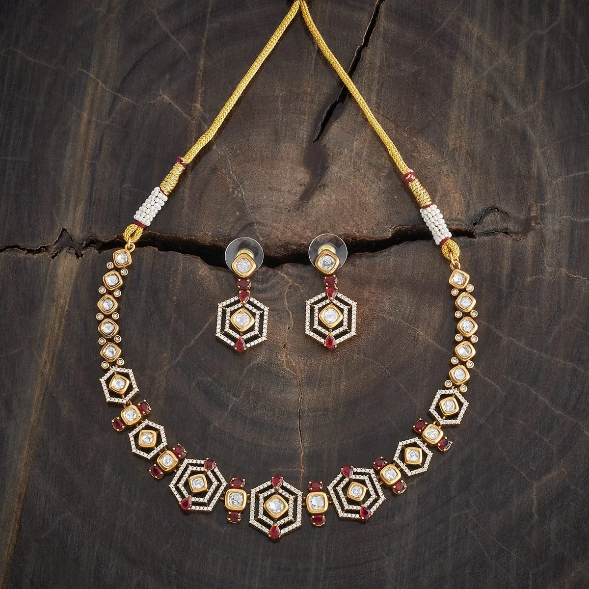 Kundan Necklace 178304