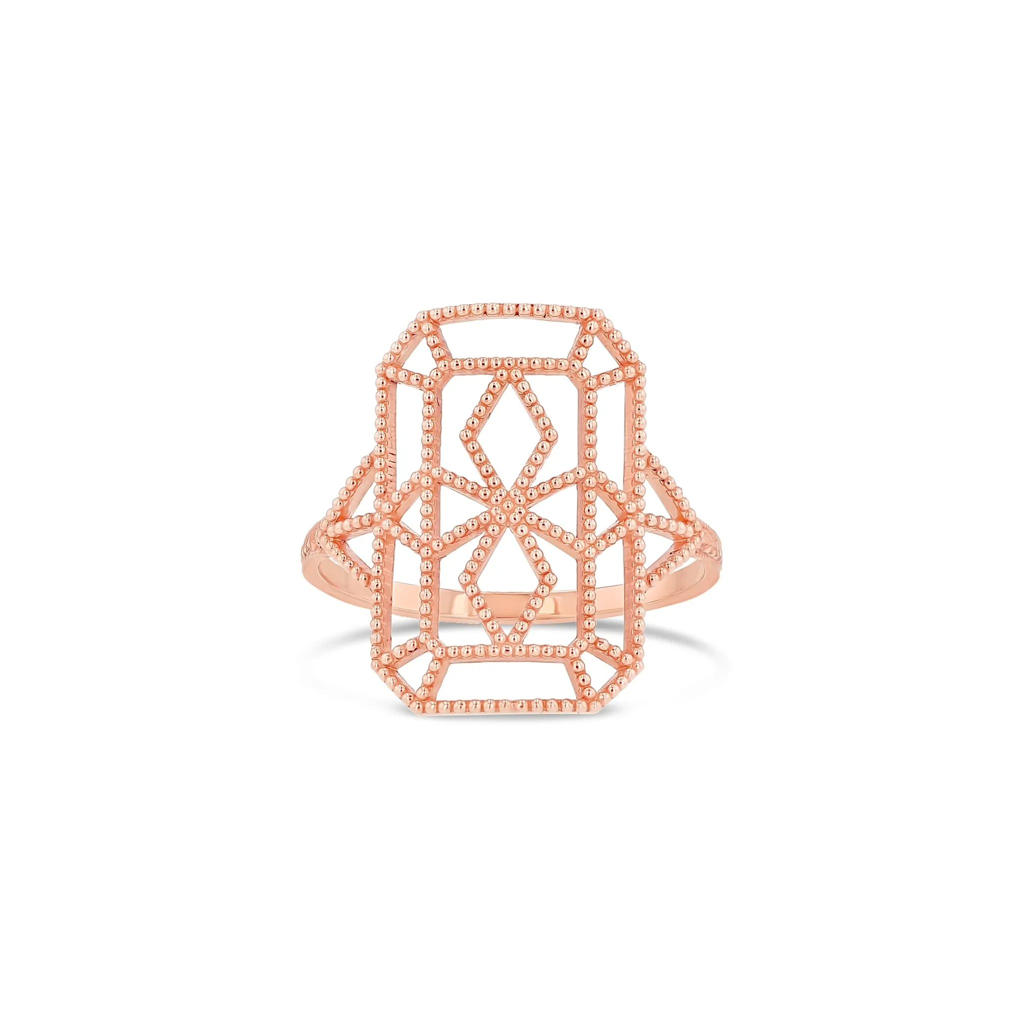 Lace Deco Ring - VIII