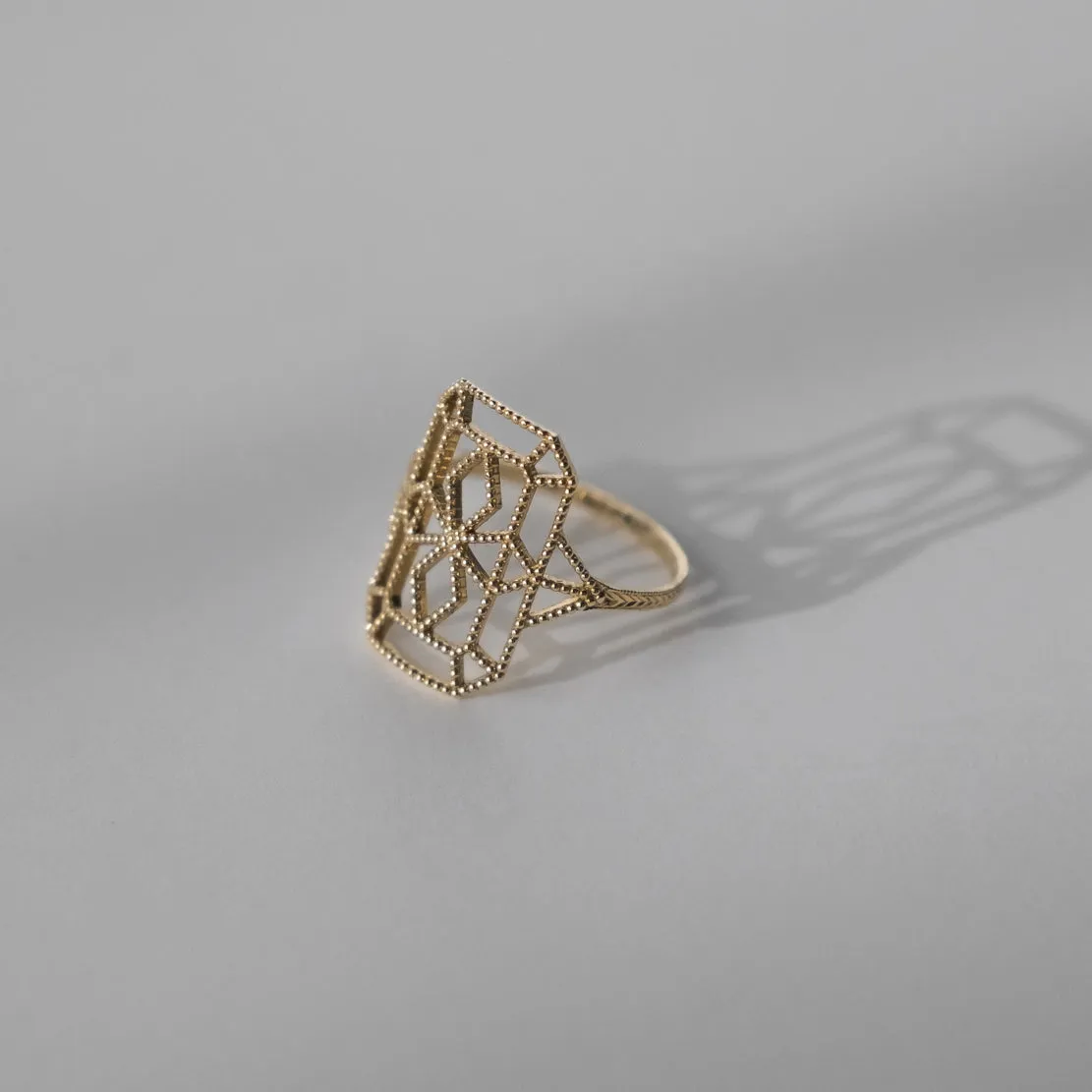 Lace Deco Ring - VIII