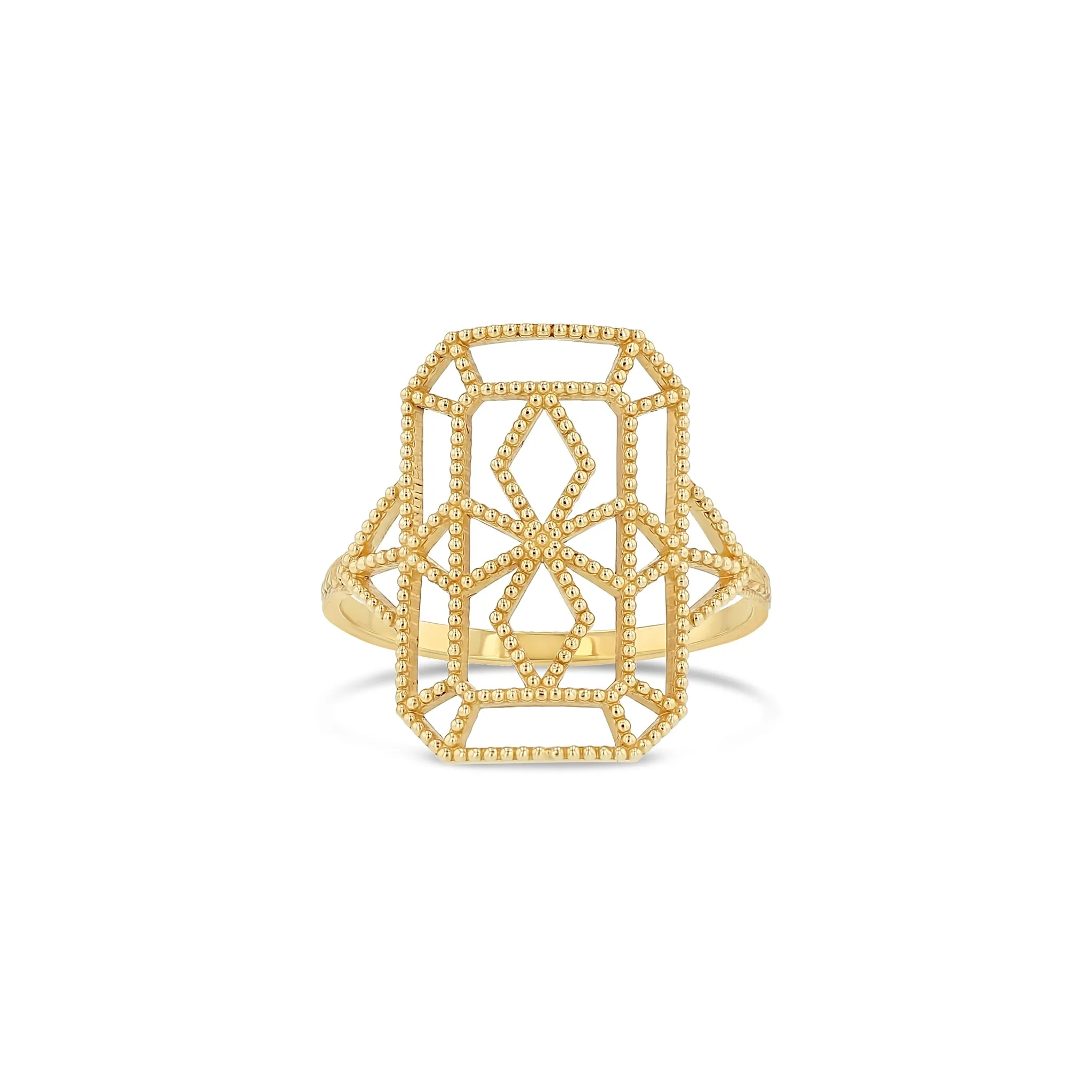 Lace Deco Ring - VIII