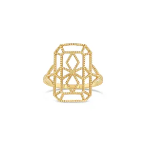 Lace Deco Ring - VIII