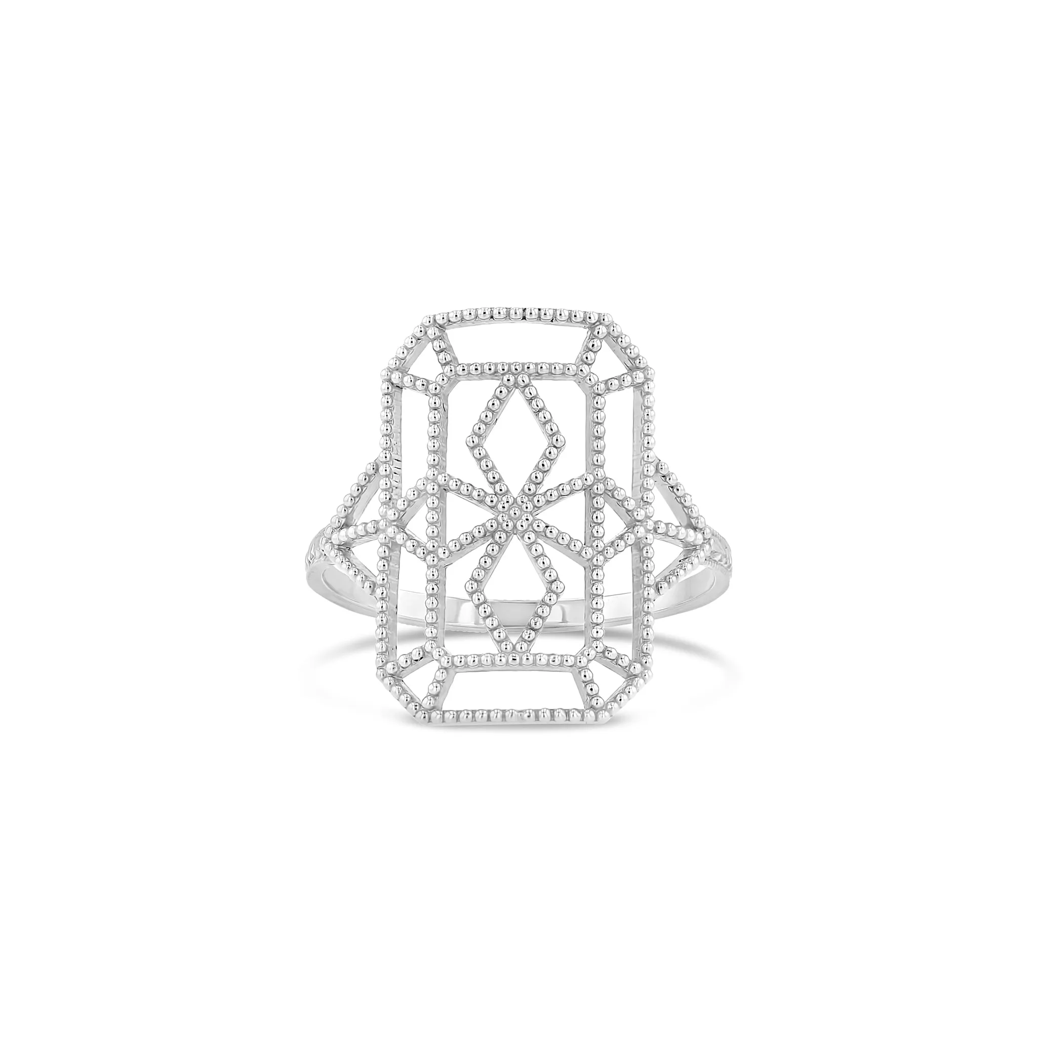Lace Deco Ring - VIII