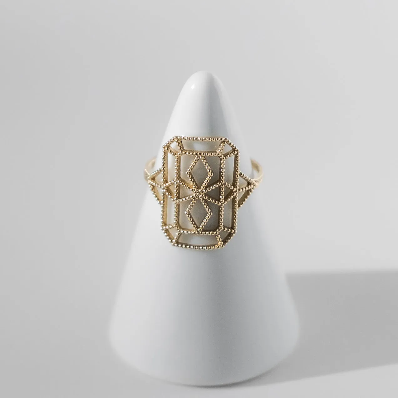 Lace Deco Ring - VIII