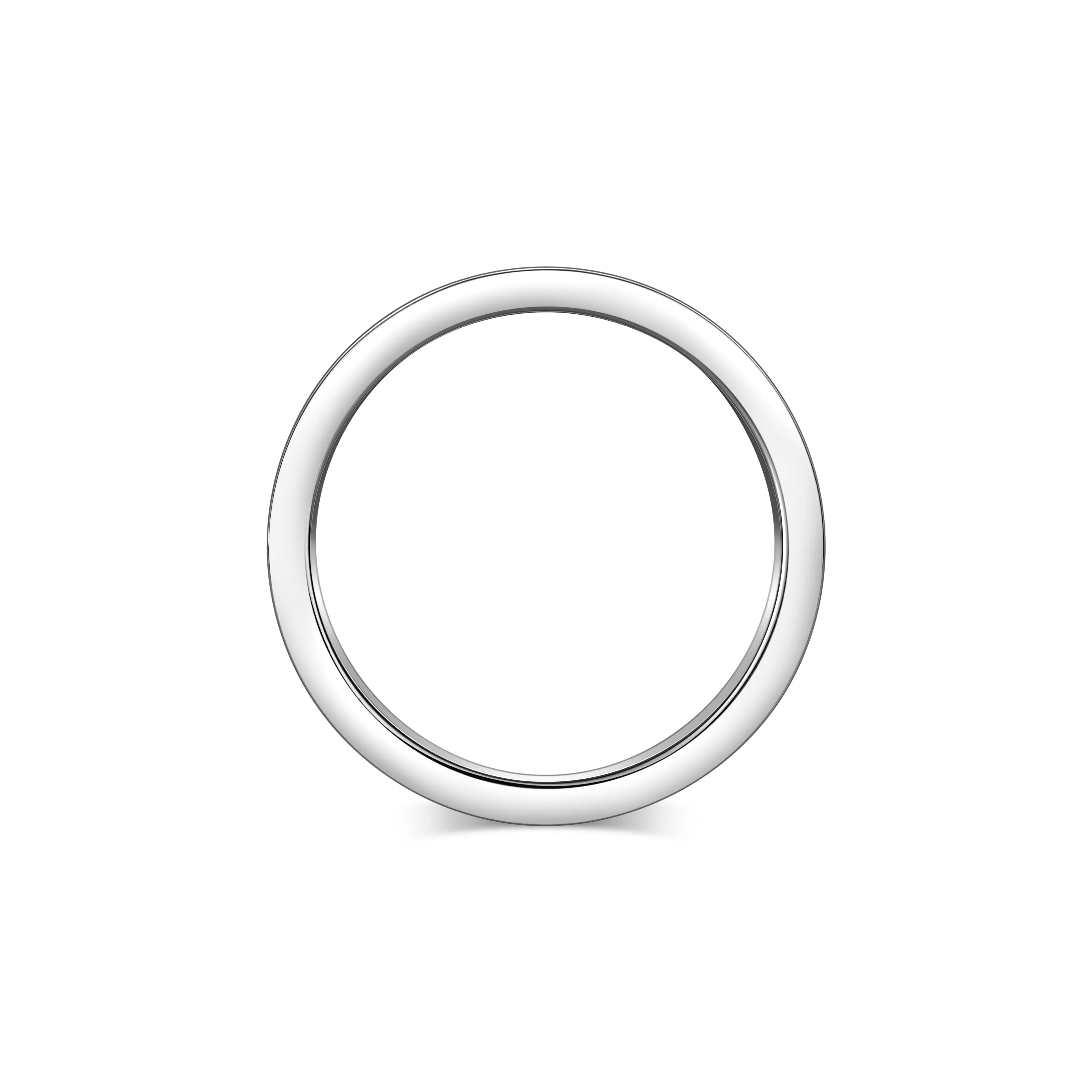 LArc de DAVIDOR Ring MM, 18k White Gold with May Rose Lacquered Ceramic and Porta Simple Diamonds