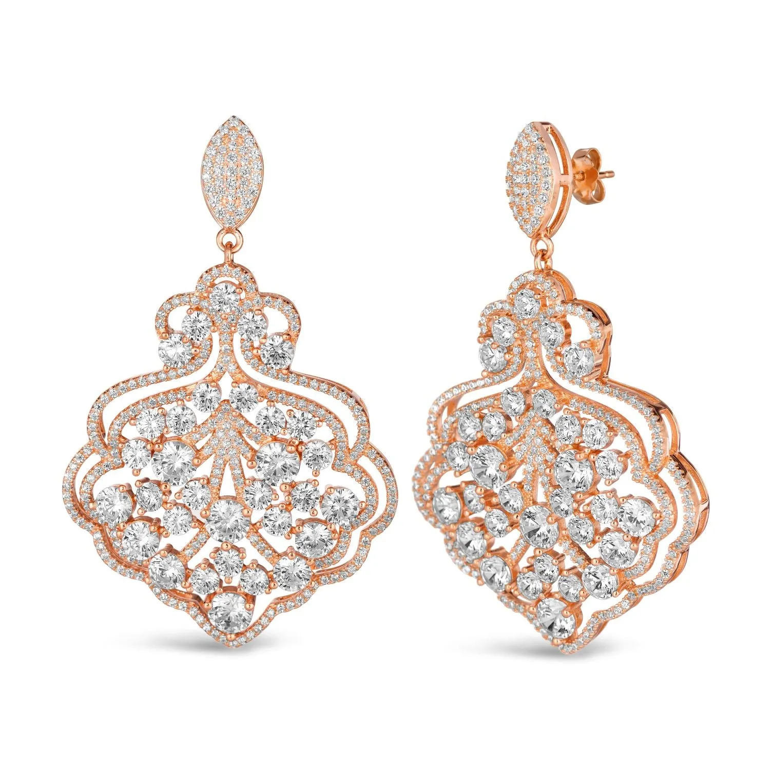 Lourdes Chandelier Earrings