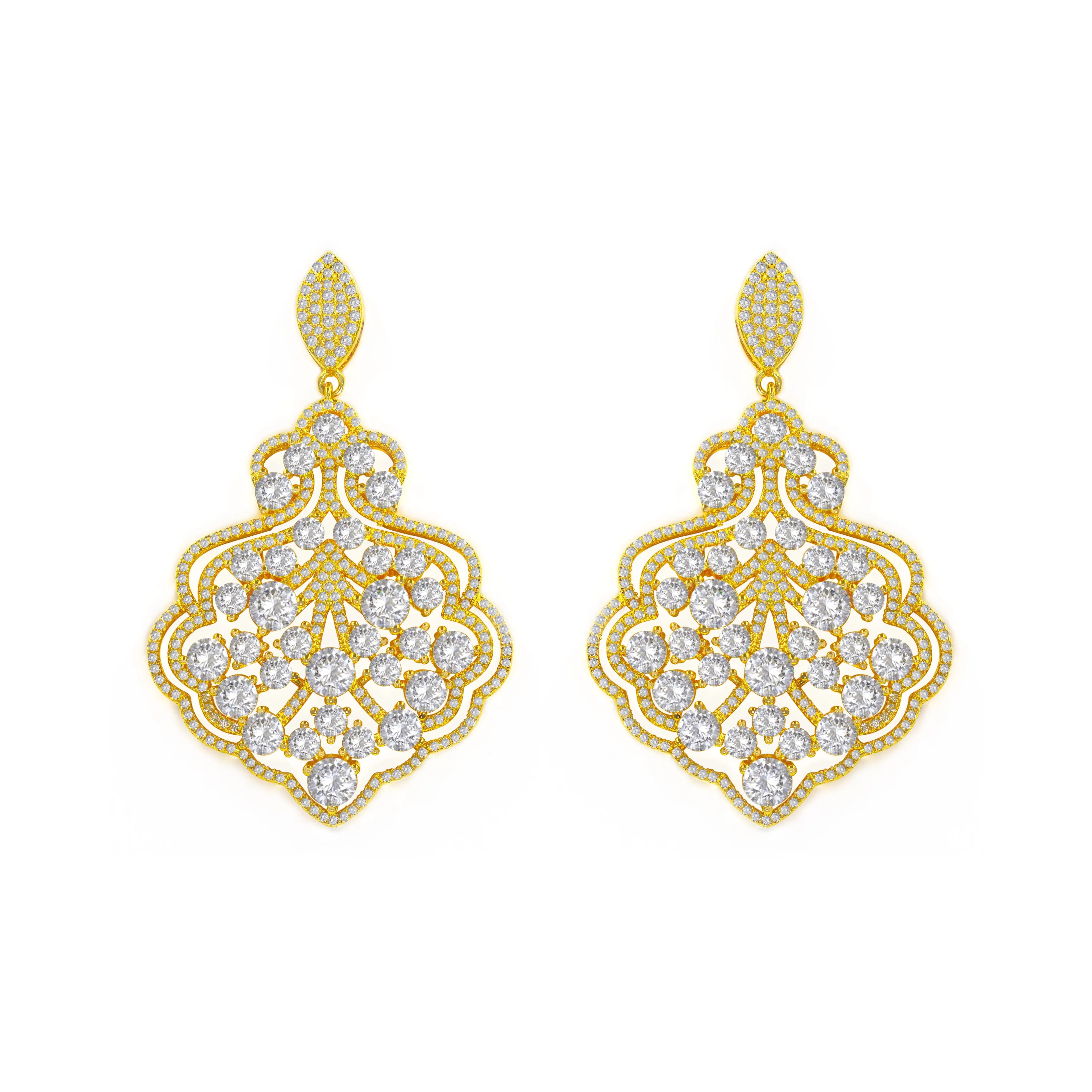 Lourdes Chandelier Earrings