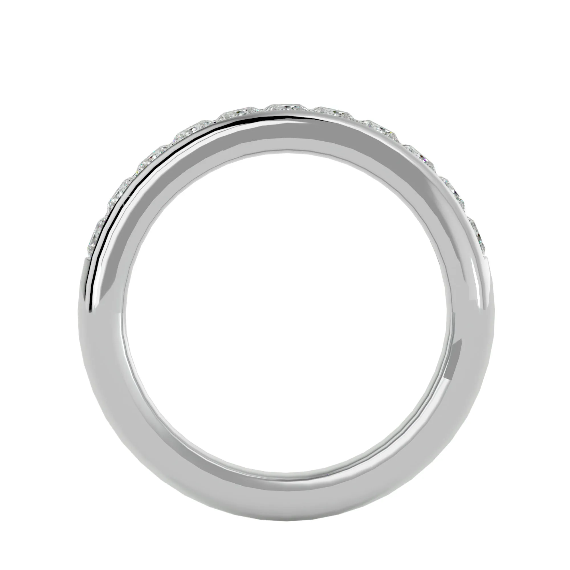 Lumina Wedding Band