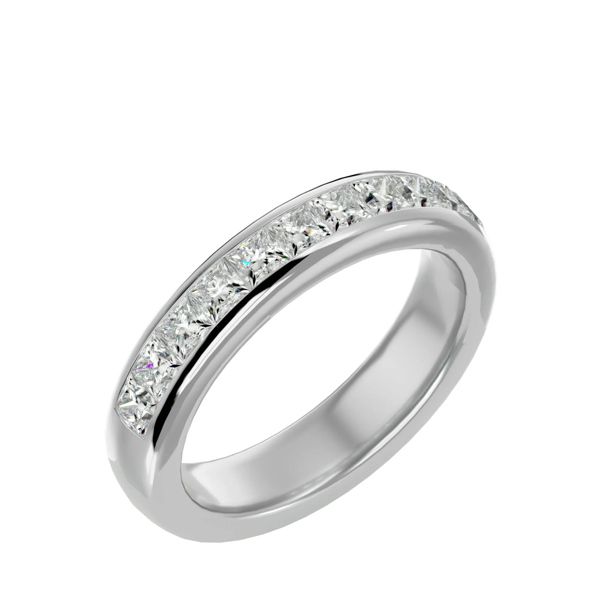 Lumina Wedding Band