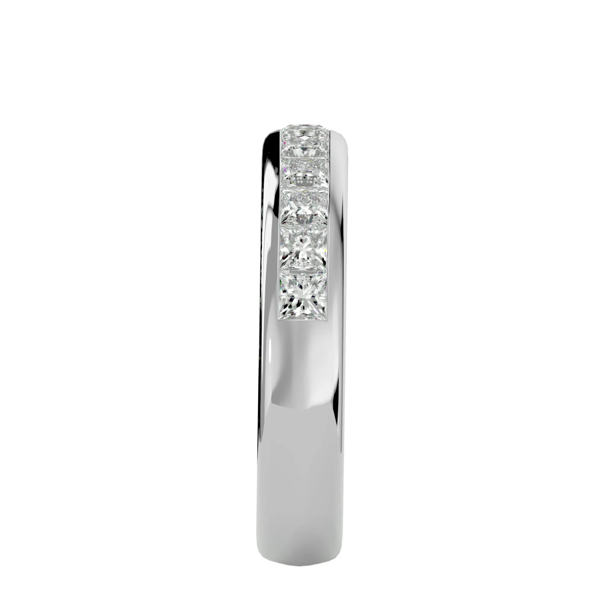 Lumina Wedding Band
