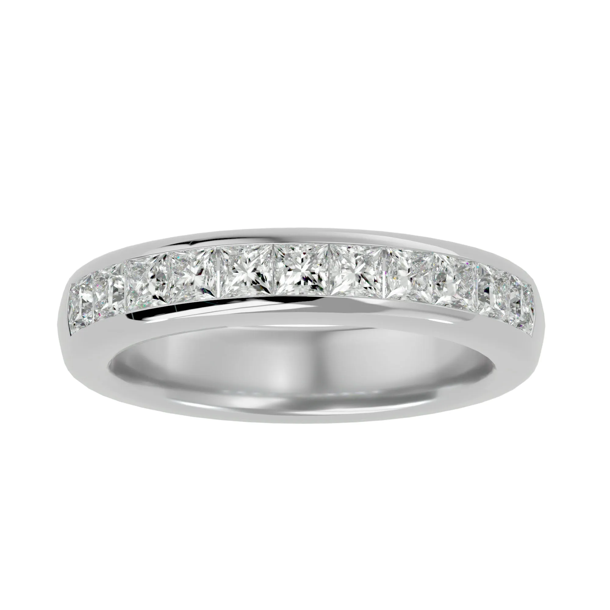 Lumina Wedding Band