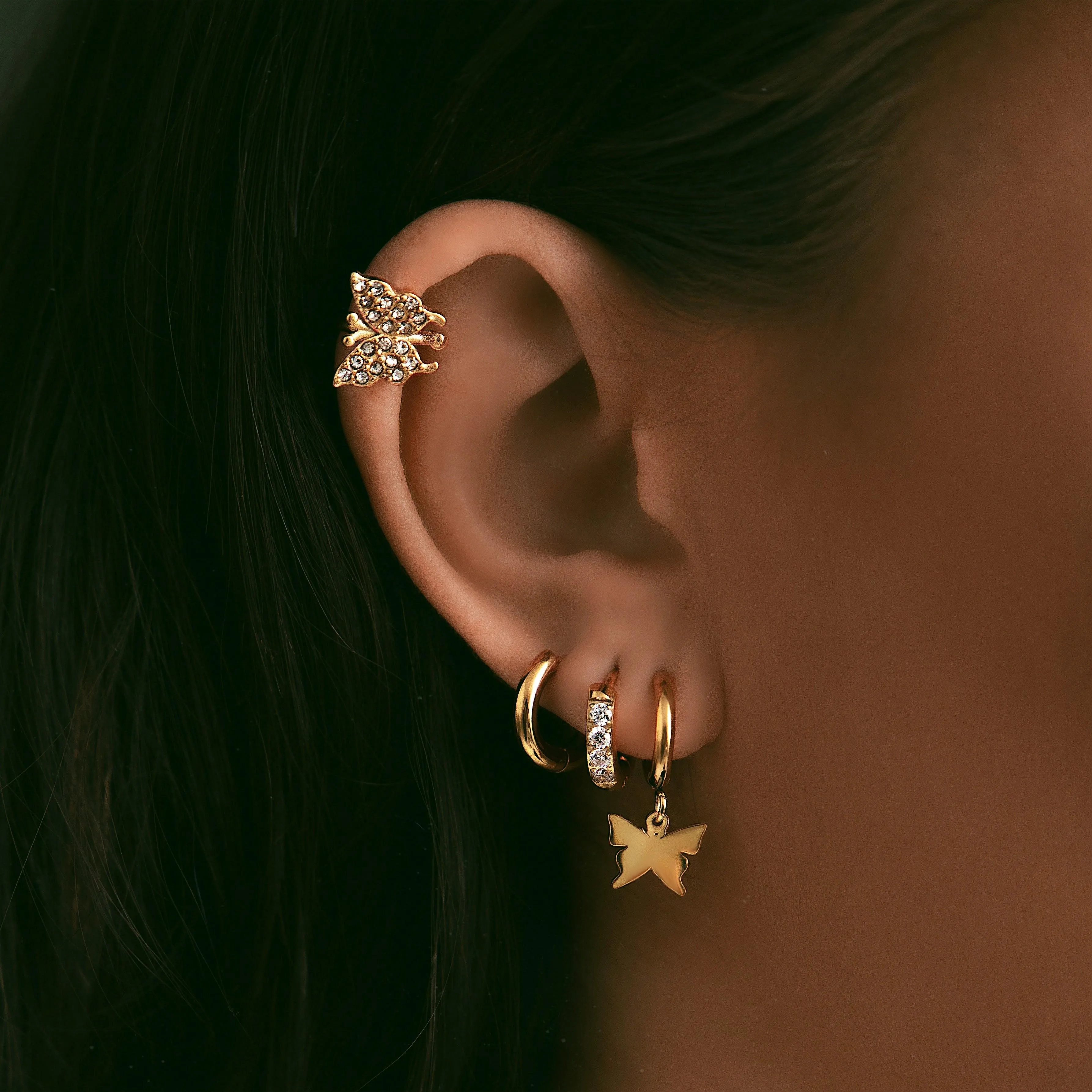 Lyra Hoop Earrings