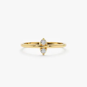Minimalist Diamond Ring , Aliz