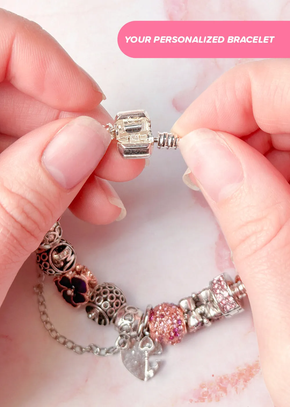 Miss A Bead Charm - Flowers