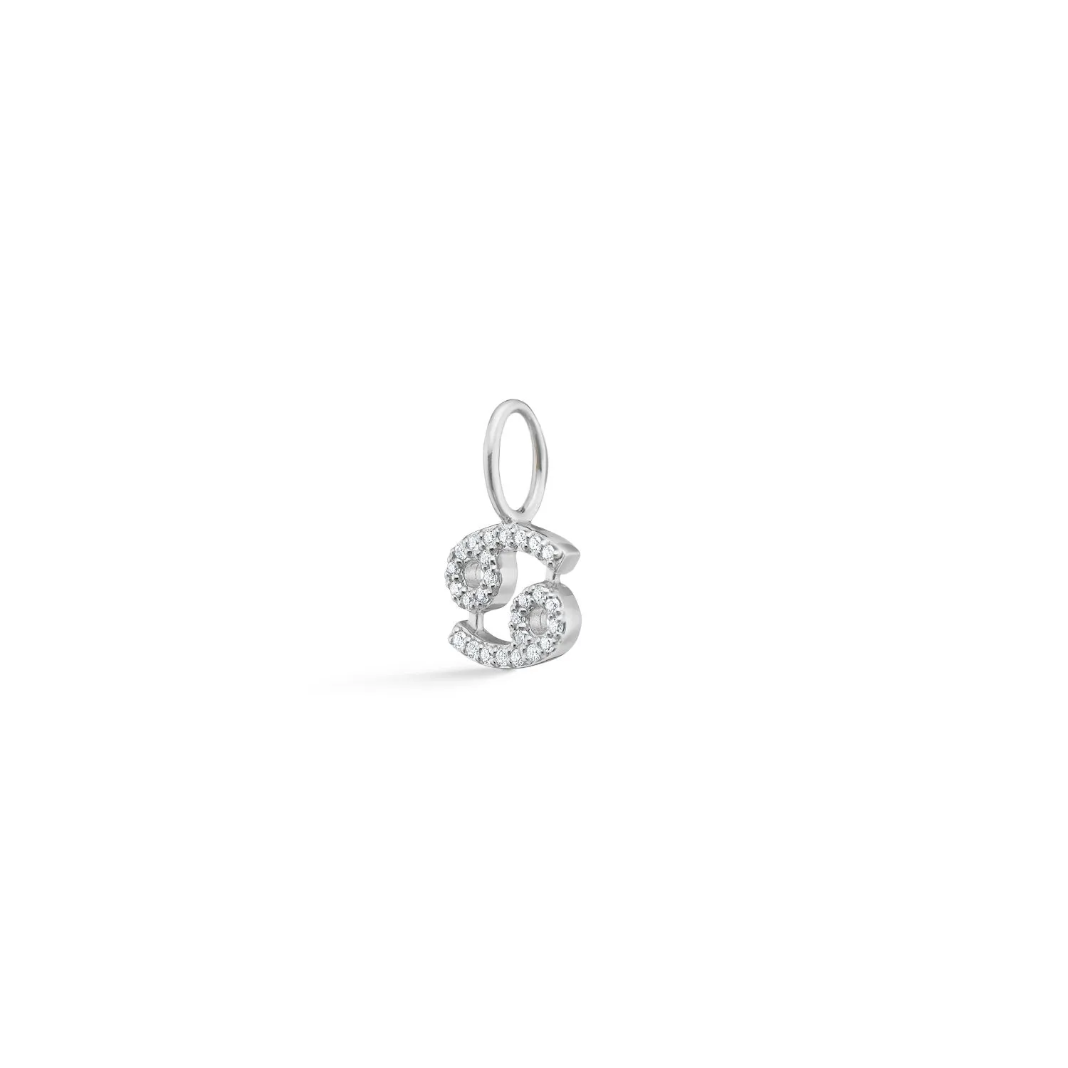 My Zodiac Pav?? Cancer 18K Whitegold Pendant w. Diamonds