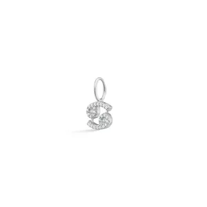 My Zodiac Pav?? Cancer 18K Whitegold Pendant w. Diamonds