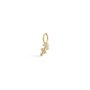 My Zodiac Pav?? Sagittarius 18K Gold Pendant w. Diamonds