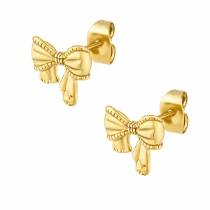Nora Bow Stud Earrings