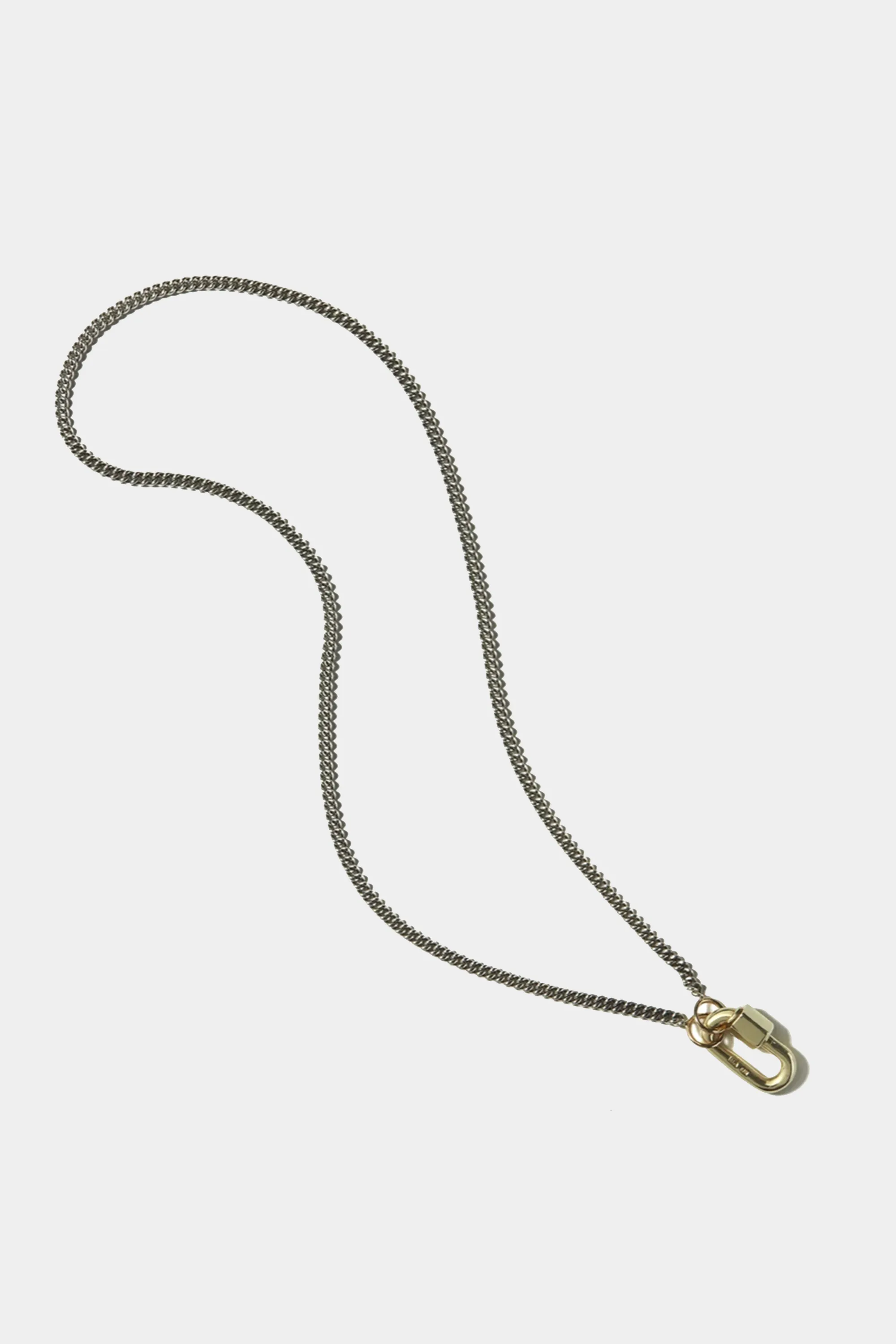 Not So Heavy Curb Chain - 15", Silver