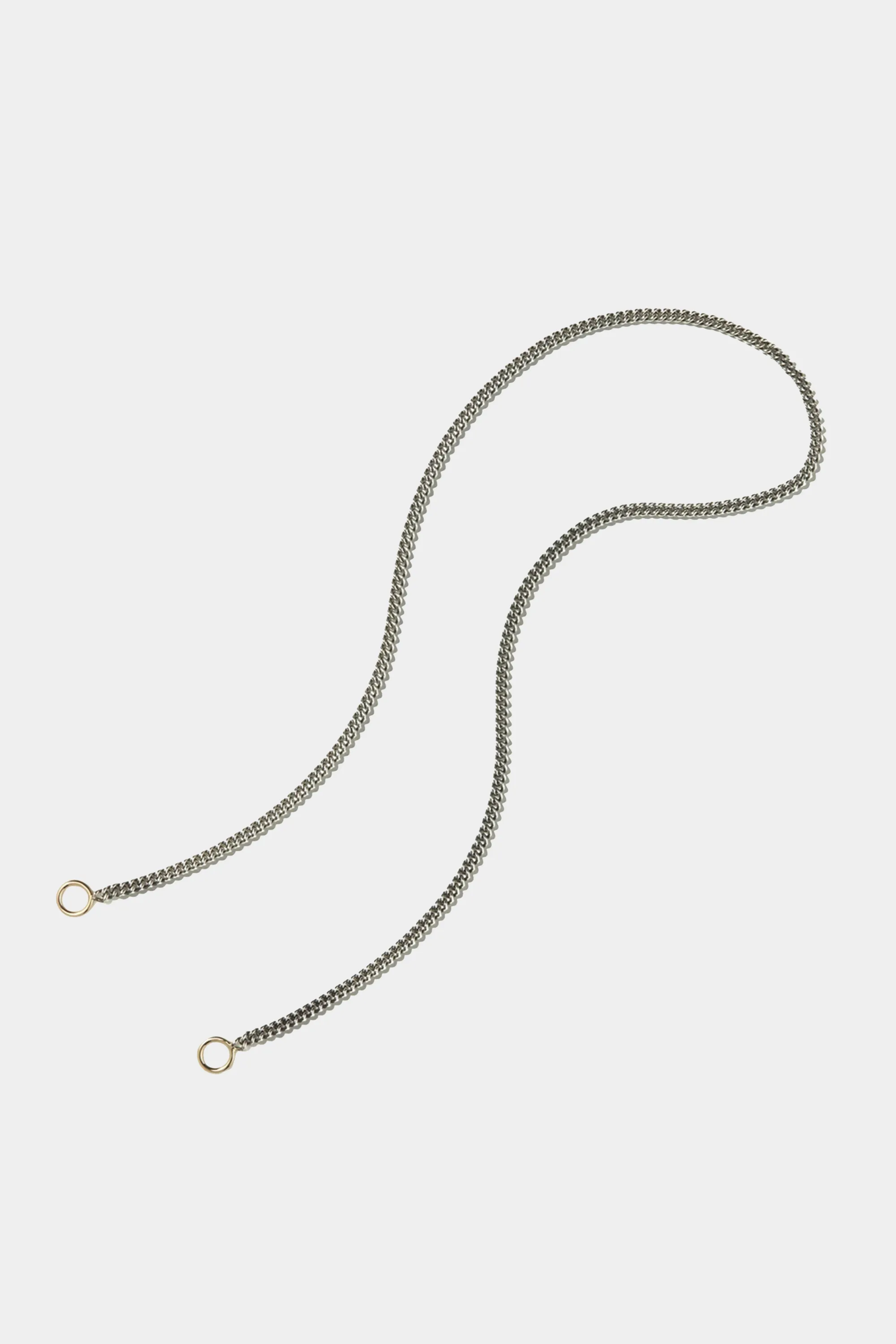 Not So Heavy Curb Chain - 18", Silver