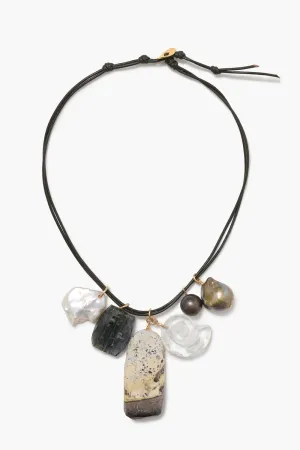 Oceano Charm Necklace Multi