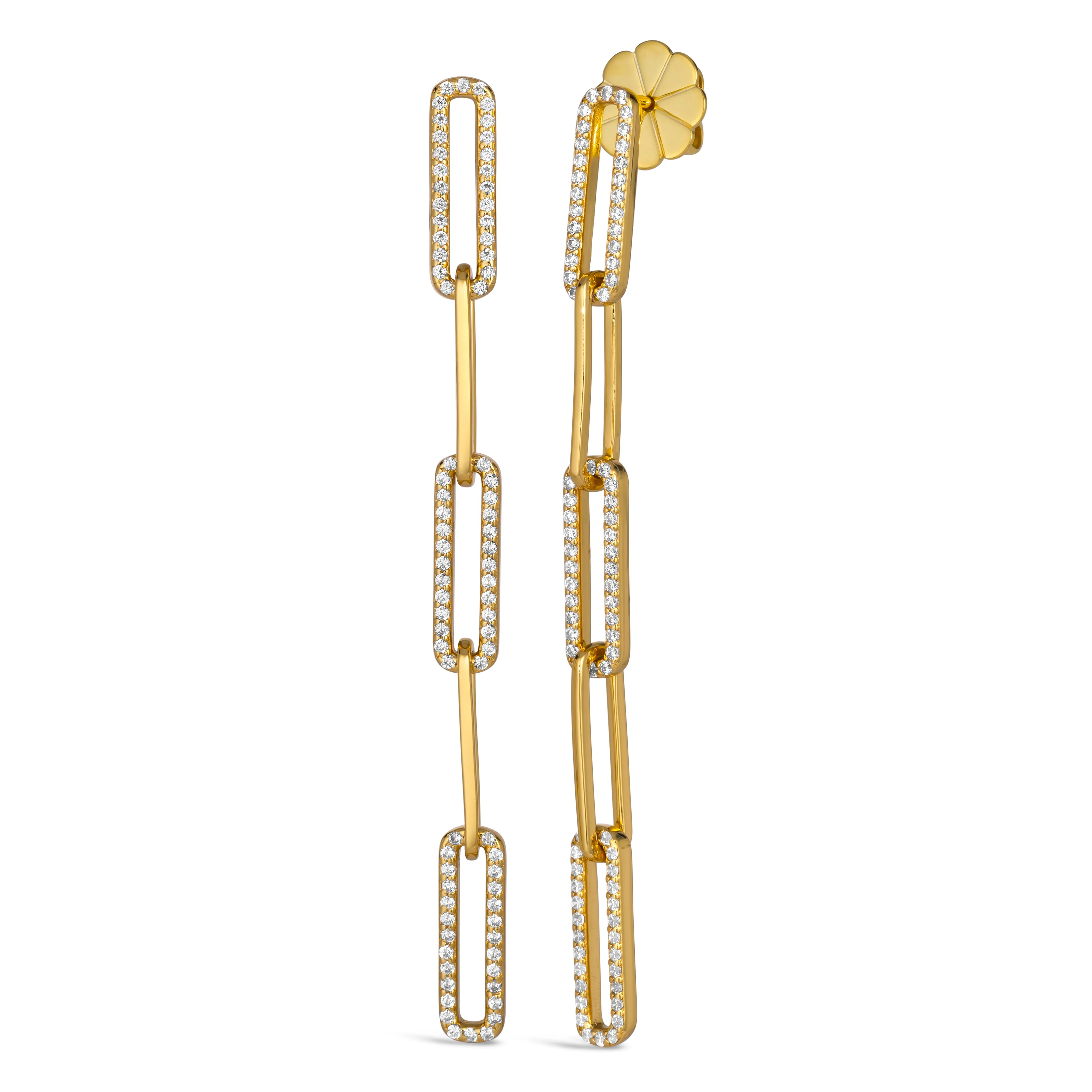 Paloma Paper Clip 5 Link Earrings