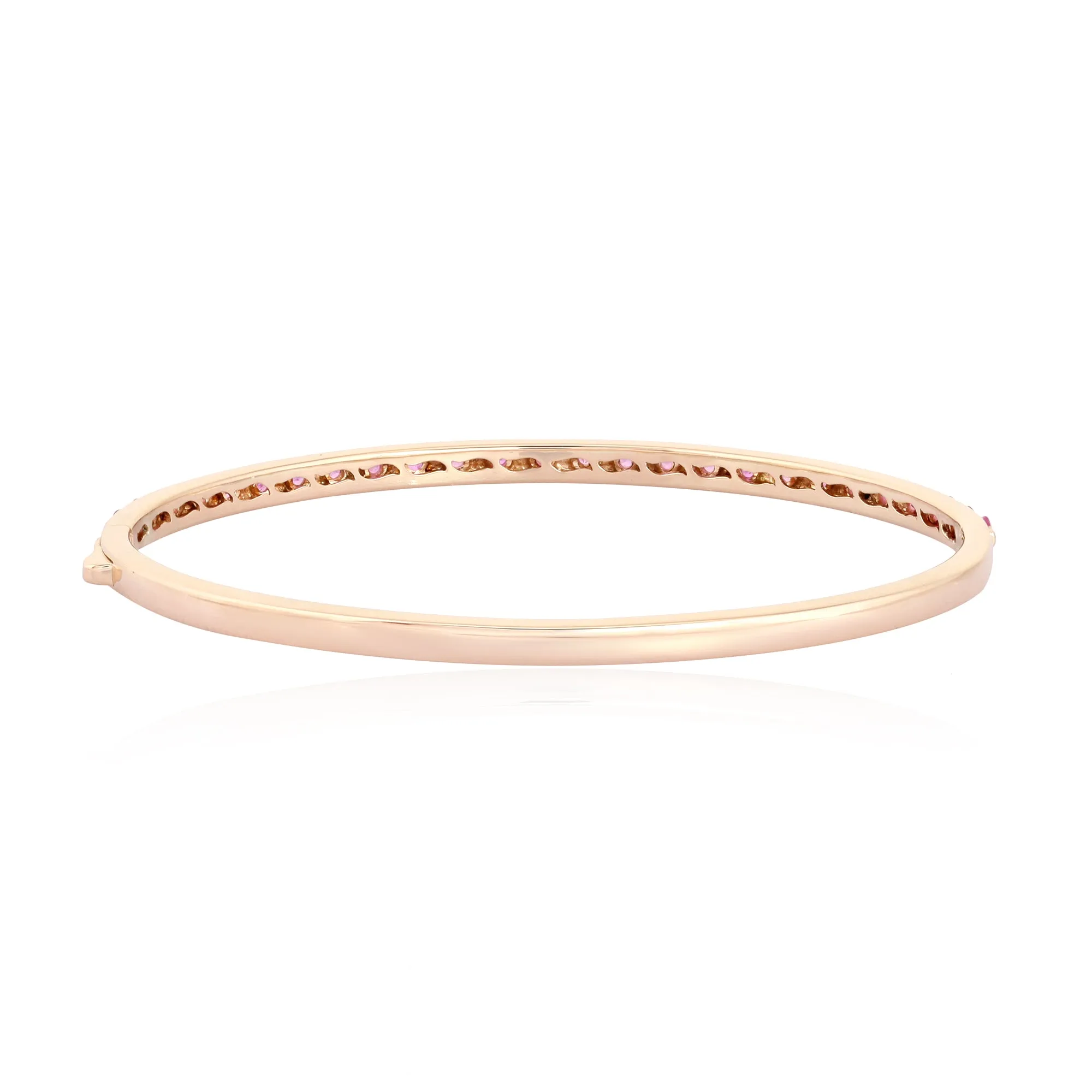 Pink Sapphire Bangle