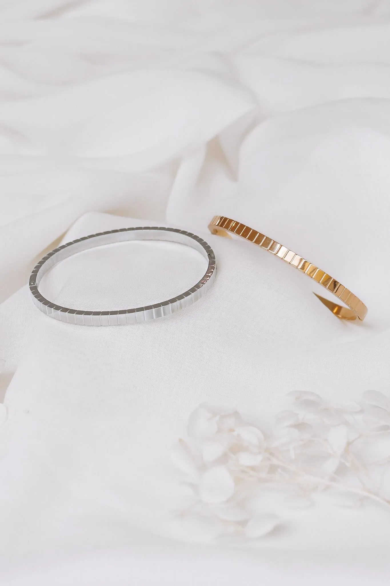 Portia - Stainless Steel Bangle