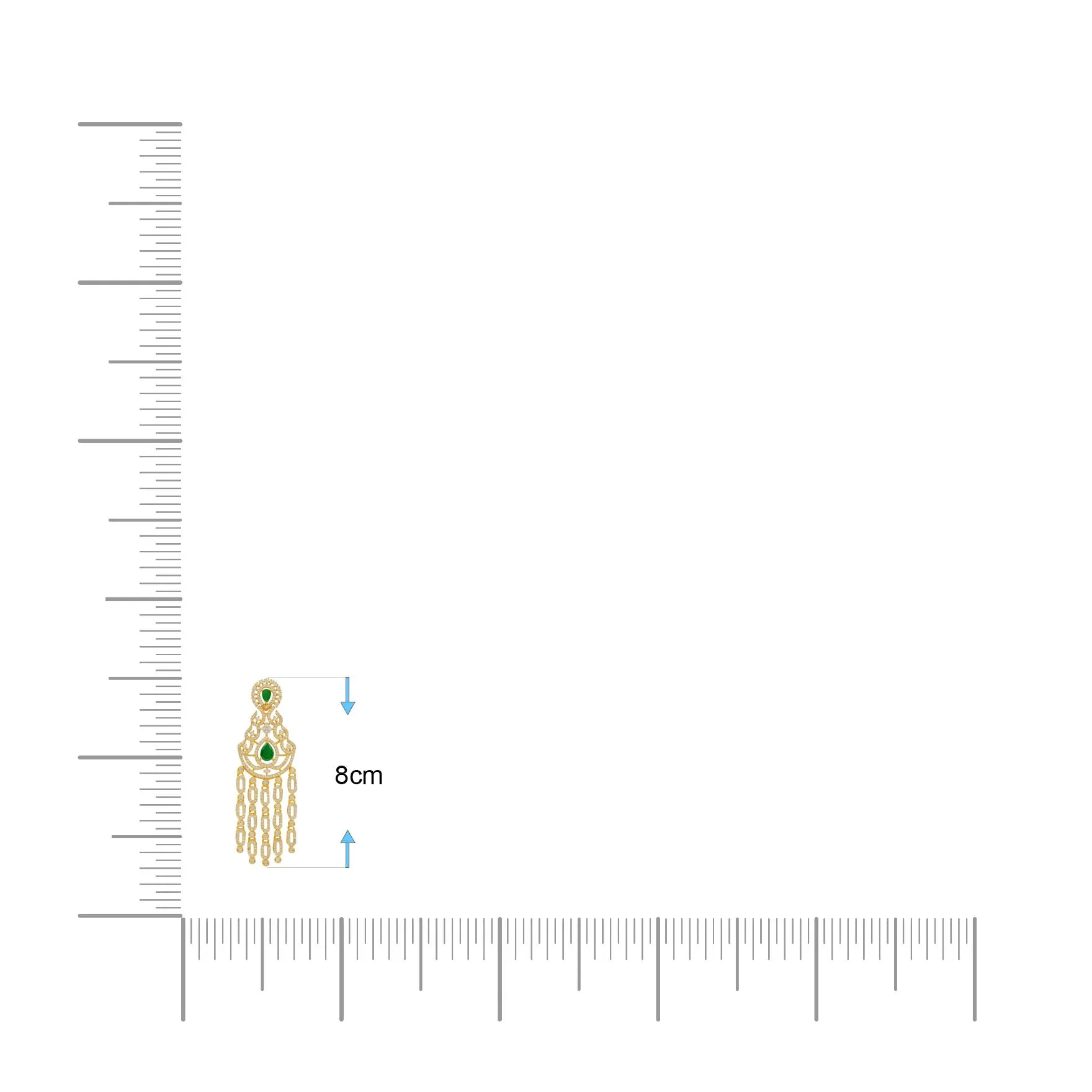 PREMIUM STONE HANGING STUD PMSHST1WG-055