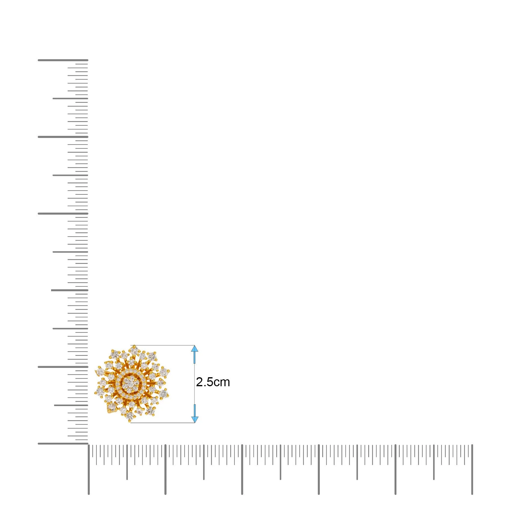 PREMIUM STONE STUD PMSST8W-003