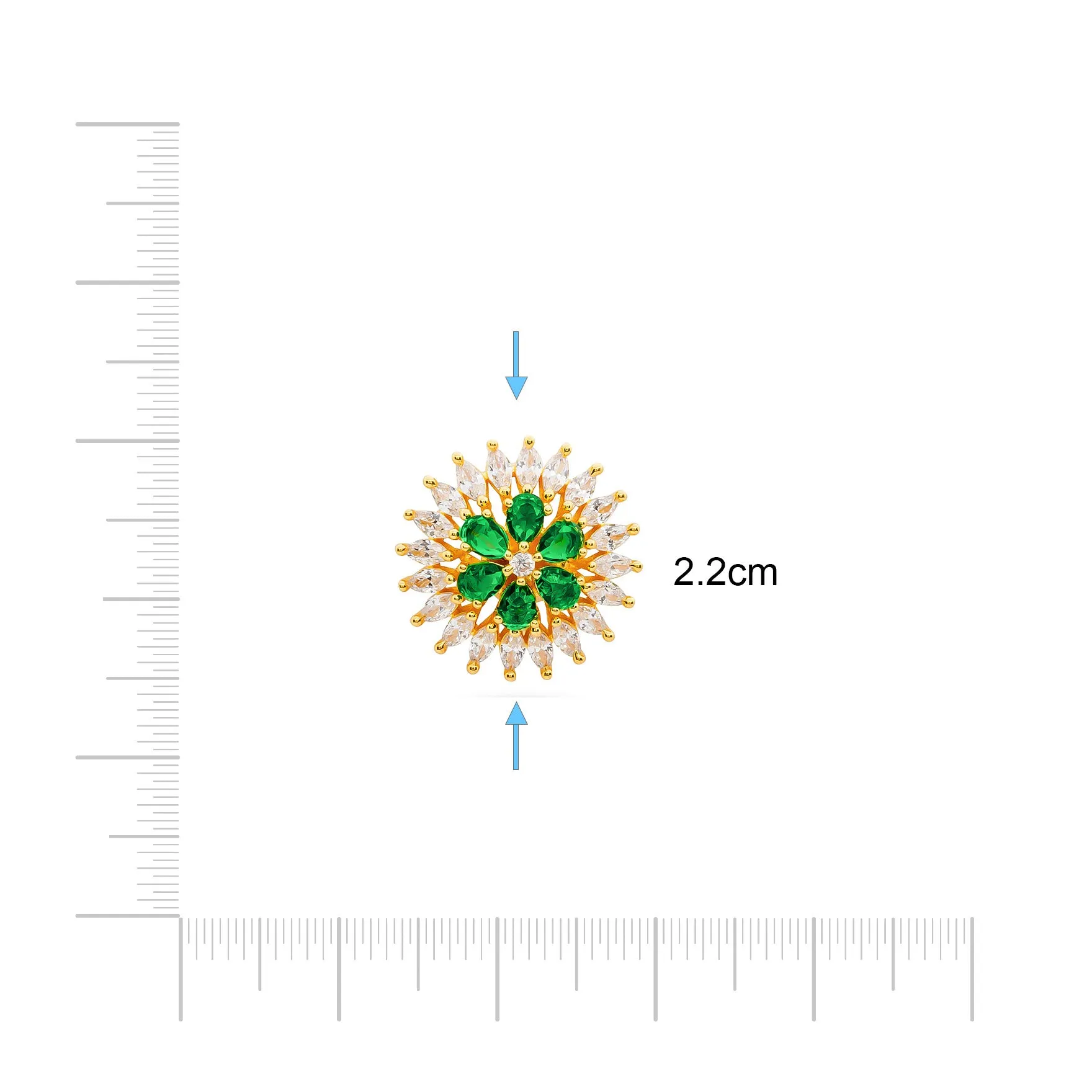 PREMIUM STONE STUD PMSST8WG-082