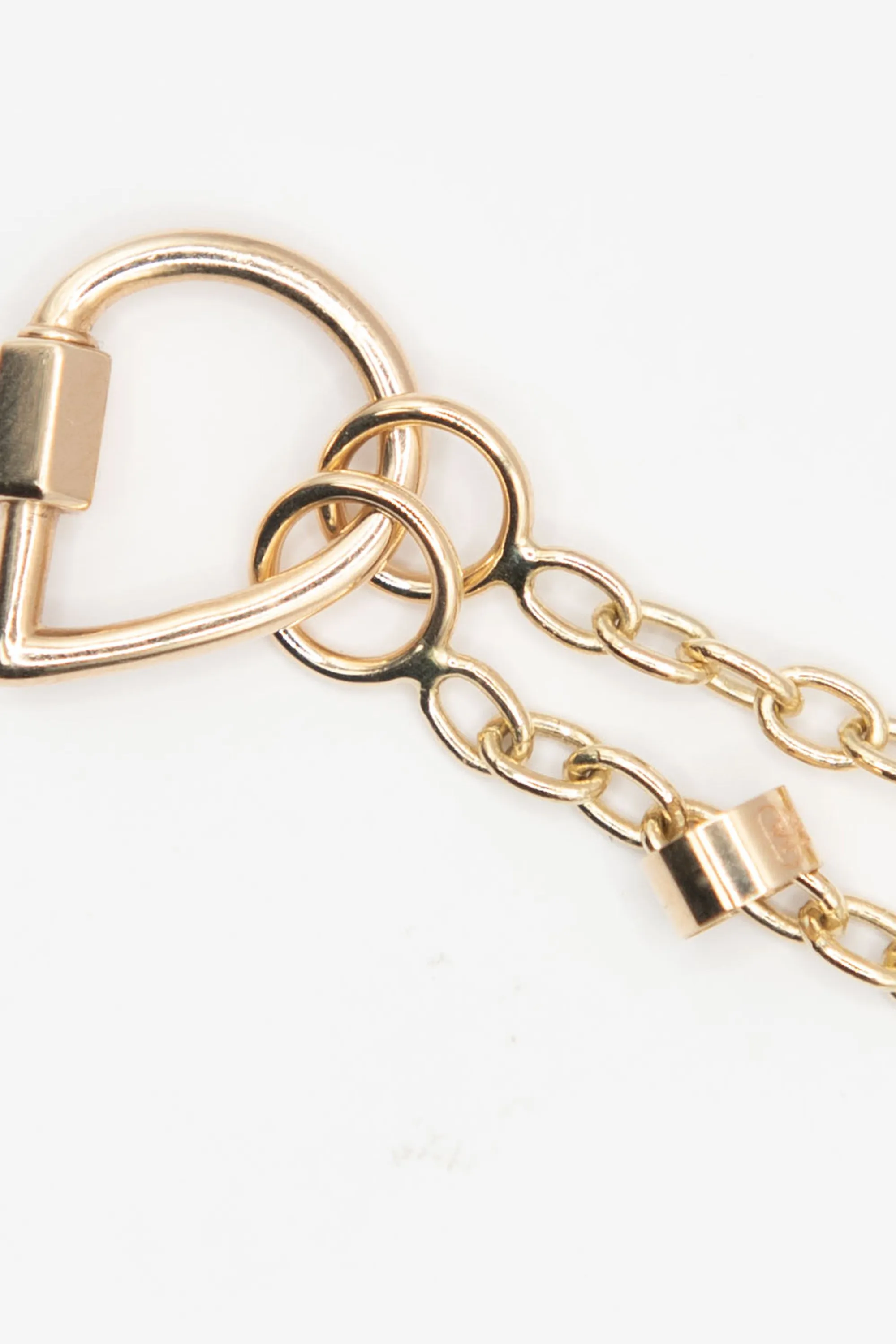 Pulley Chain - 16", Yellow Gold