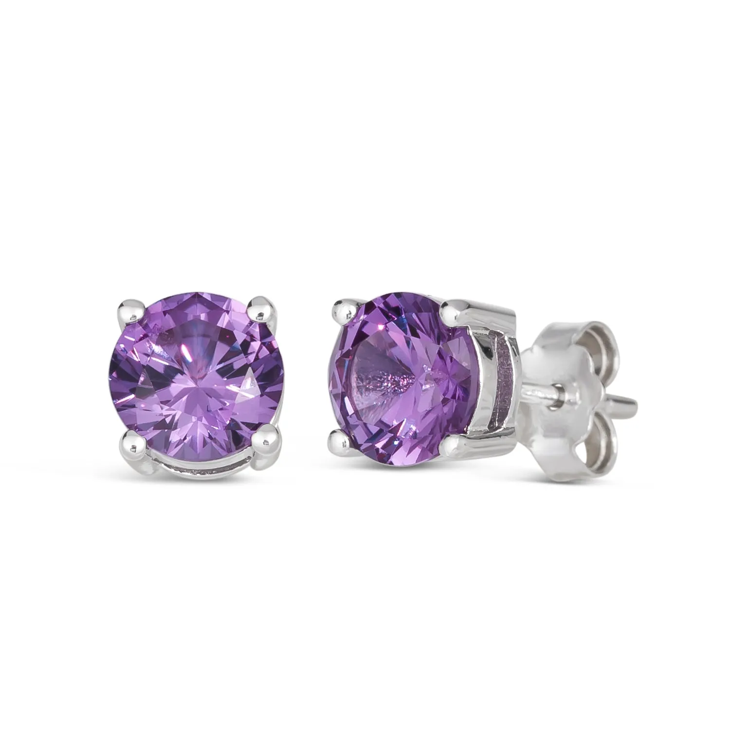 Rainbow Gem Studs by Kathy Hilton